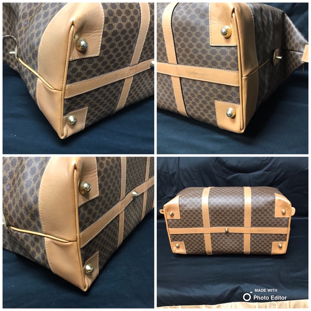 CELINE MACADAM BOSTON DUFFLE TRAVEL BAG VGC  ‼️PURGE SALE‼️ - Picture 7 of 8